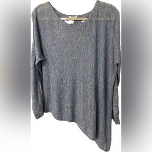 Eileen Fischer size medium blue sweater